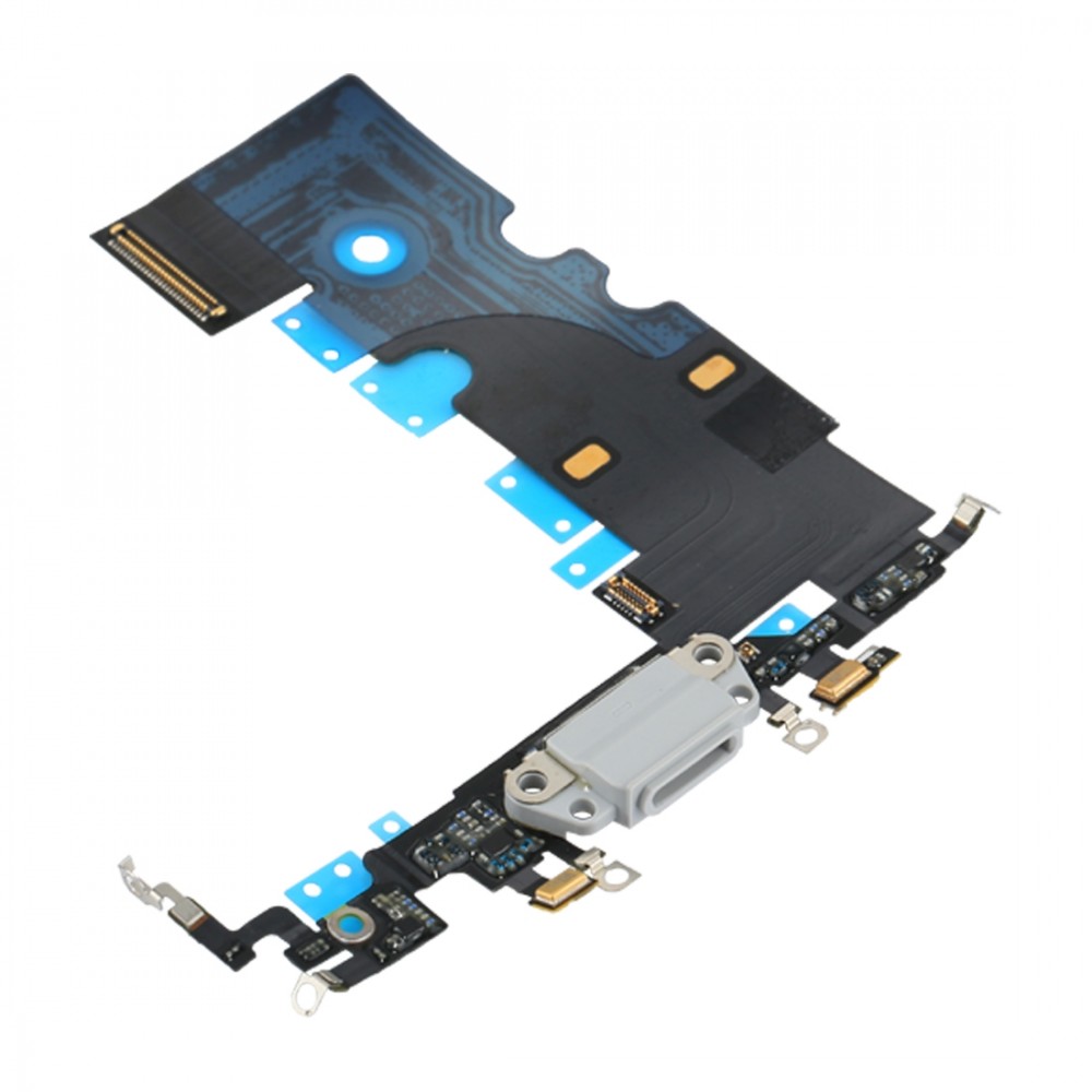 Picture of Charging Port Flex Cable for iPhone 8 (Silver)